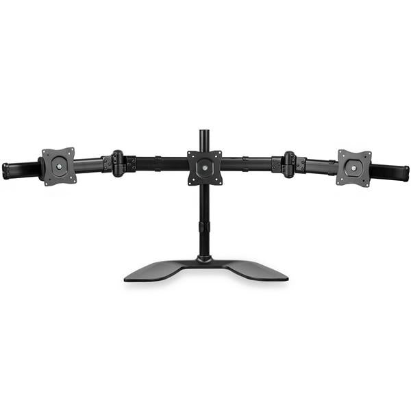 StarTech.com ARMBARTRIO2 soporte para pantalla plana 68.6 cm (27") Escritorio Negro