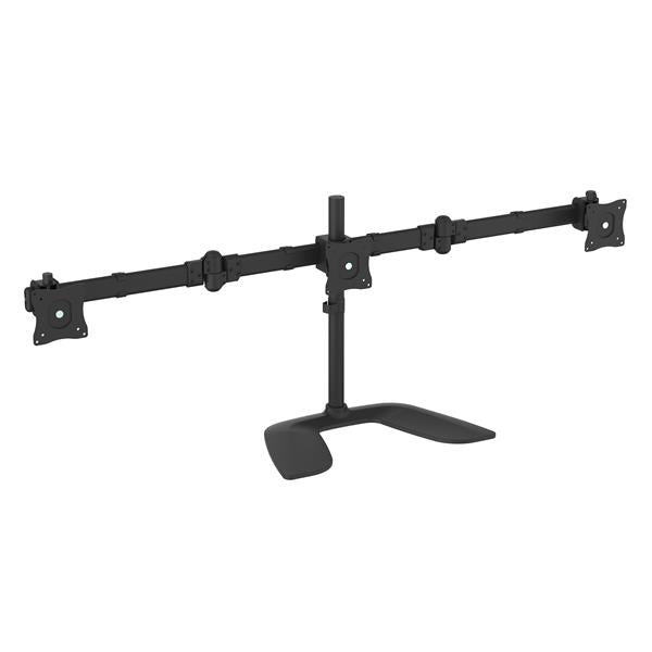 StarTech.com ARMBARTRIO2 soporte para pantalla plana 68.6 cm (27") Escritorio Negro