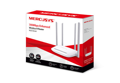 Mercusys MW325R router inalámbrico Ethernet rápido Banda única (2,4 GHz) Blanco