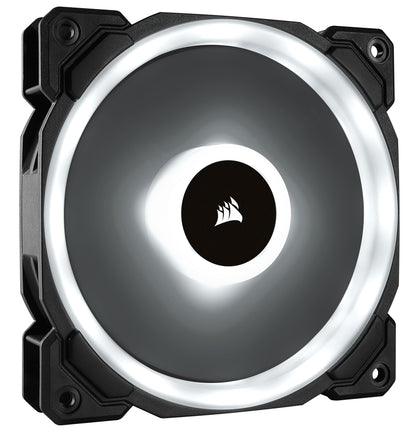 Ventilador para Gabinete Corsair LL120 RGB 120mm Dual Light LED RGB 600-1500RPM Negro