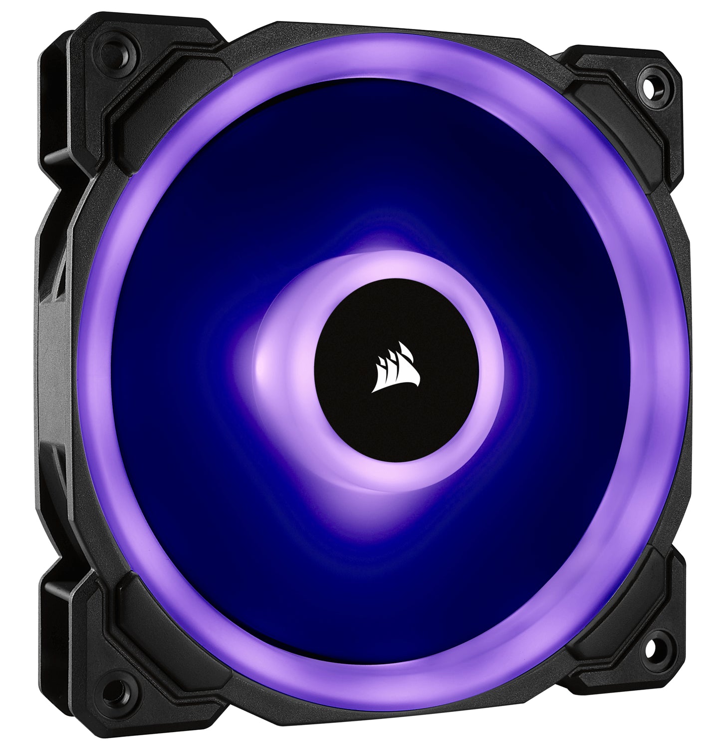 Ventilador para Gabinete Corsair LL120 RGB 120mm Dual Light LED RGB 600-1500RPM Negro