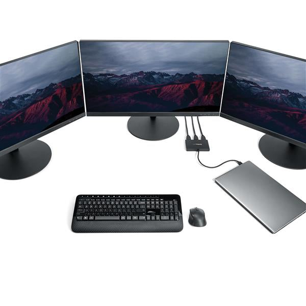 StarTech.com MSTCDP123HD adaptador gráfico USB 3840 x 2160 Pixeles Negro