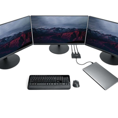 StarTech.com MSTCDP123HD adaptador gráfico USB 3840 x 2160 Pixeles Negro