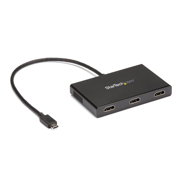 StarTech.com MSTCDP123HD adaptador gráfico USB 3840 x 2160 Pixeles Negro
