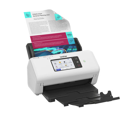 Escáner Brother ADS-4700W Profesional Resolución 1200 ppp 80PPM ADF