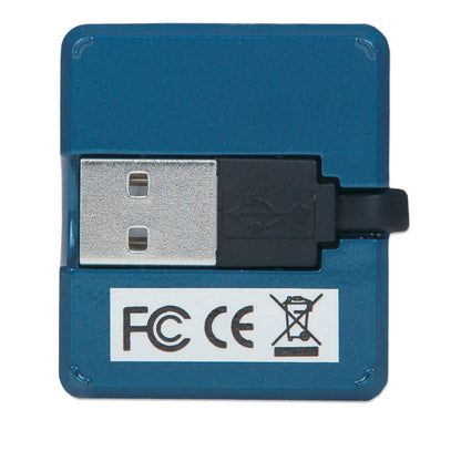 Manhattan 160605 nodo concentrador USB 3.2 Gen 1 (3.1 Gen 1) Type-A 480 Mbit/s Negro