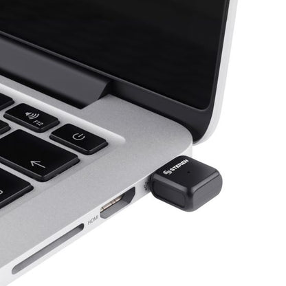 Nano Adaptador Steren USB WiFi AC600 2.4GHz y 5 GHz Doble Banda