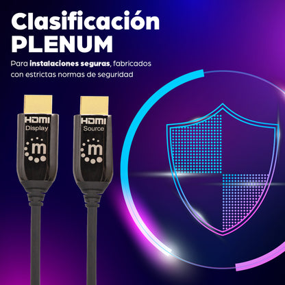 Manhattan 355438 cable HDMI 30 m HDMI Tipo A (Estándar) Negro