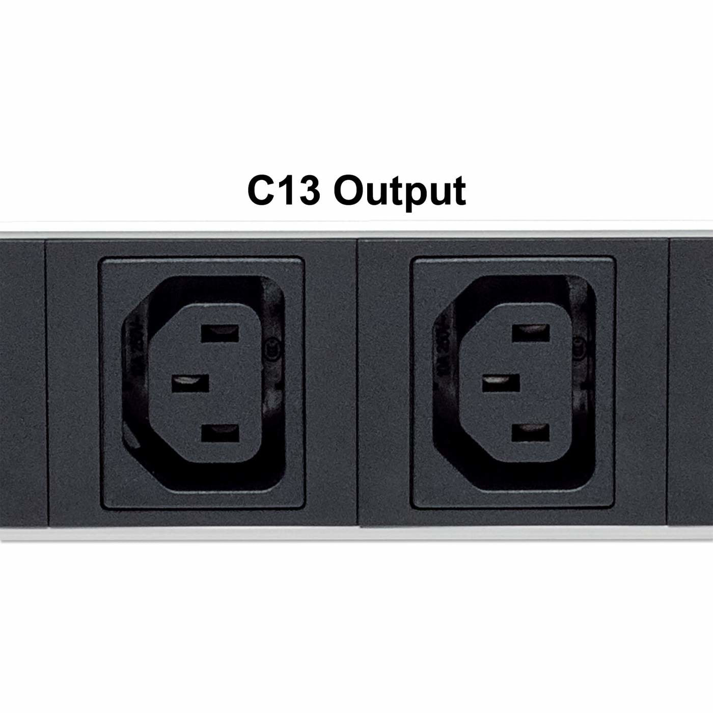 Barra PDU Intellinet Multicontactos 8 Salidas Montaje en Rack 19" Color Negro