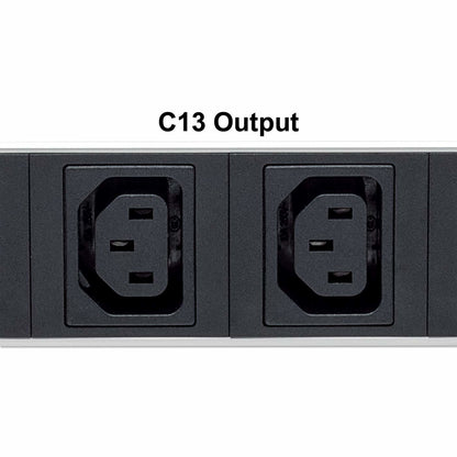 Barra PDU Intellinet Multicontactos 8 Salidas Montaje en Rack 19" Color Negro