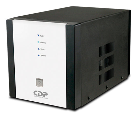 CDP R-AVR5008 regulador de voltaje 9 salidas AC 120 V Negro, Blanco