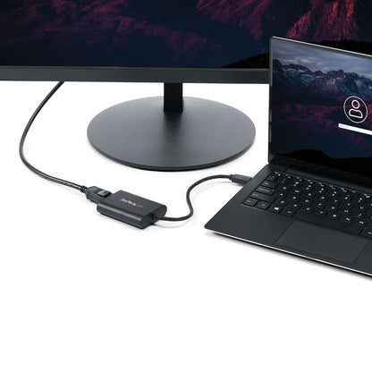StarTech.com USB32DPES2 adaptador gráfico USB 3840 x 2160 Pixeles Negro