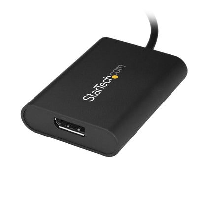 StarTech.com USB32DPES2 adaptador gráfico USB 3840 x 2160 Pixeles Negro