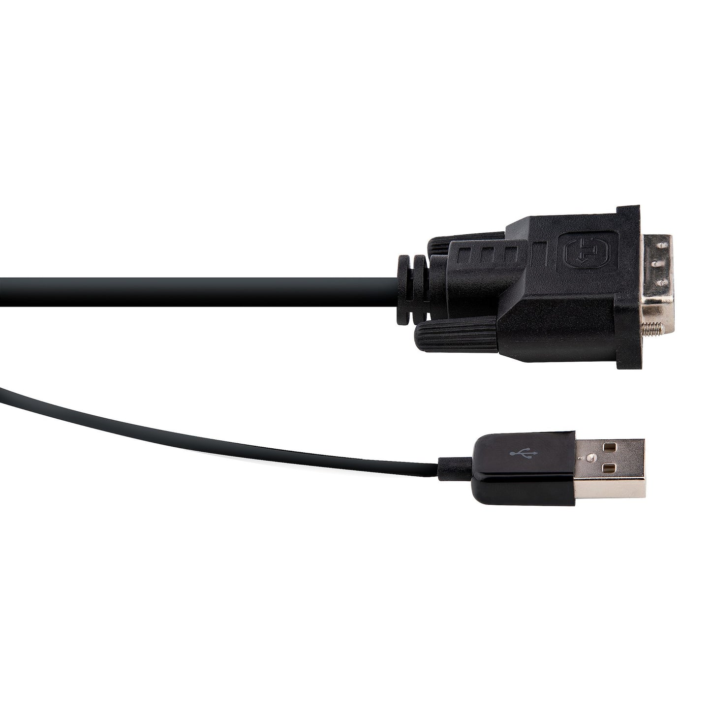 StarTech.com DVI2DP2 adaptador de cable de vídeo 0.254 m Negro