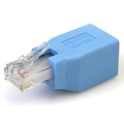 StarTech.com ROLLOVER cambiadores de género de cables RJ-45 Azul