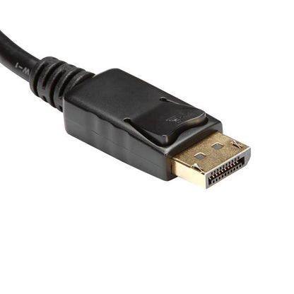 StarTech.com DP2HDMI2 adaptador de cable de vídeo 0.21 m Negro