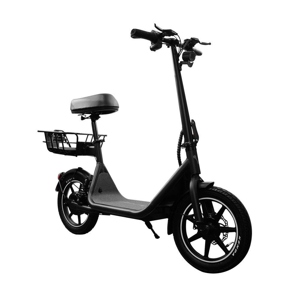 Scooter Electrico Vorago SC-400 400W 36V 14 quot con Asiento Negro