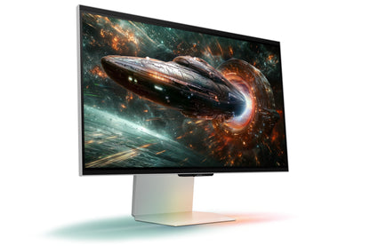 Monitor Gamer Samsung 27" 3D Odyssey 4K IPS 3840x2160 165HZ Plano Plata RGB 1MS G90XF