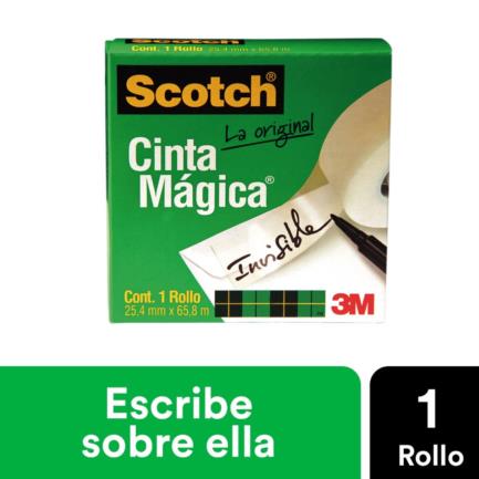 Cinta Magica 3M Adhesiva 810 24X65 Pza