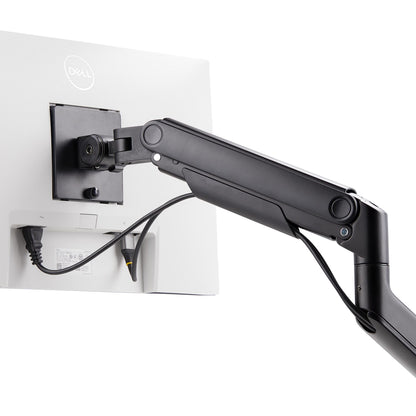 StarTech.com H1M1AG1-MONITOR-ARM soporte para pantalla plana 124.5 cm (49") Negro
