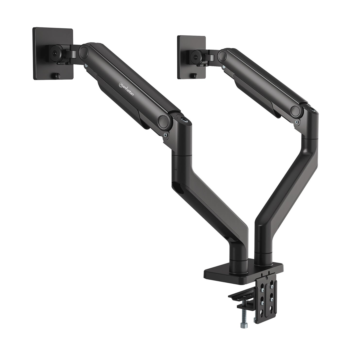 Manhattan 462587 soporte para pantalla plana 114.3 cm (45") Escritorio Negro