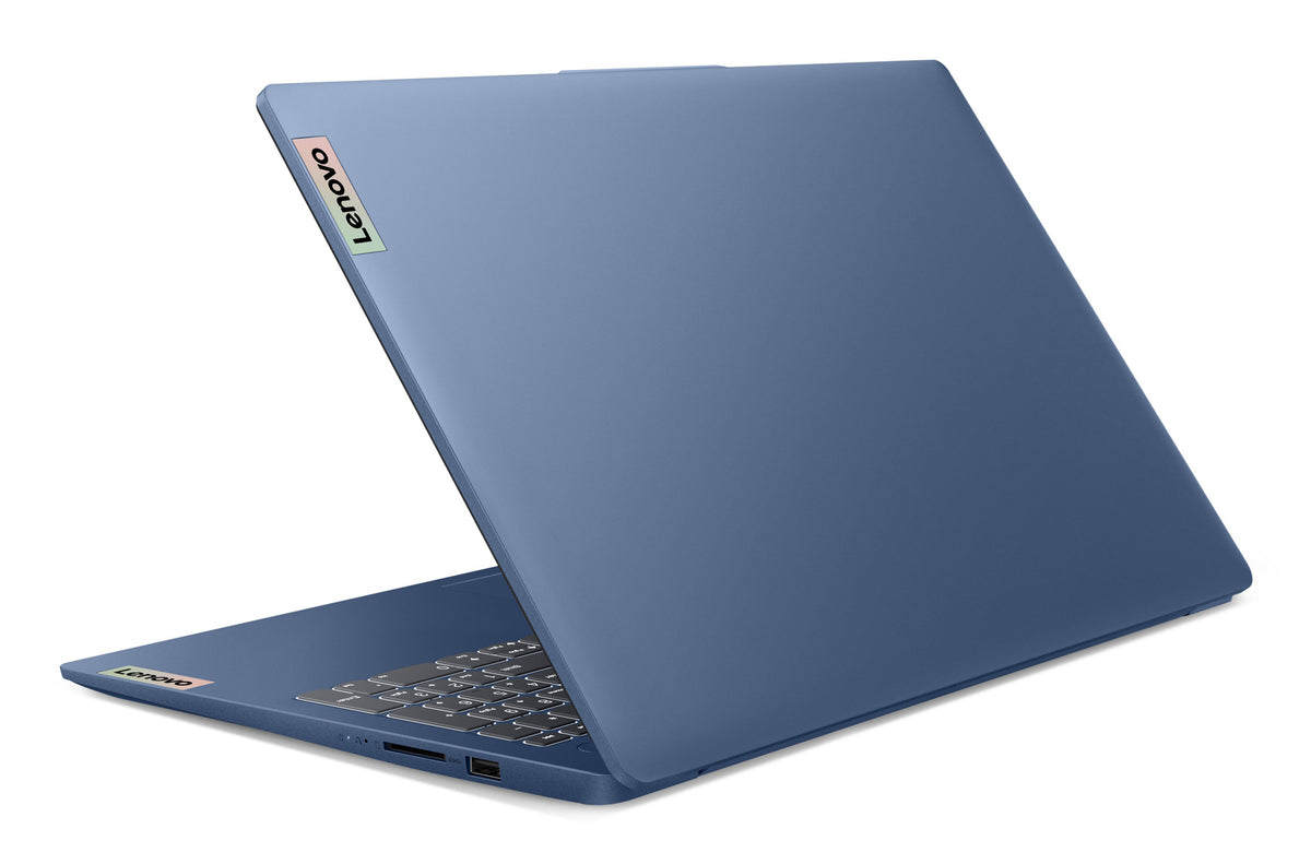 Laptop Lenovo IdeaPad Slim 3 15AMN8 15.6" FHD AMD Ryzen 3 7320U 8GB 512GB Radeon 610M W11 Home Azul Wi-Fi 6