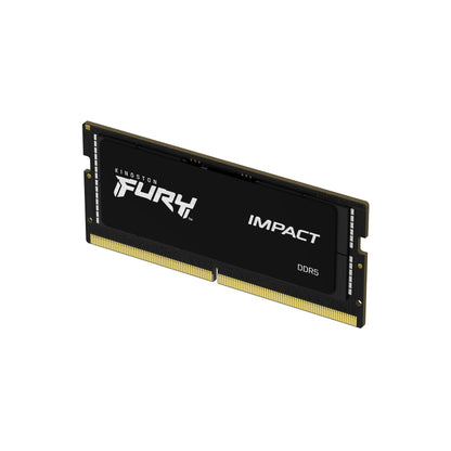 Kingston Technology FURY Impact módulo de memoria 8 GB 1 x 8 GB DDR5 4800 MT/s 262-pin SO-DIMM
