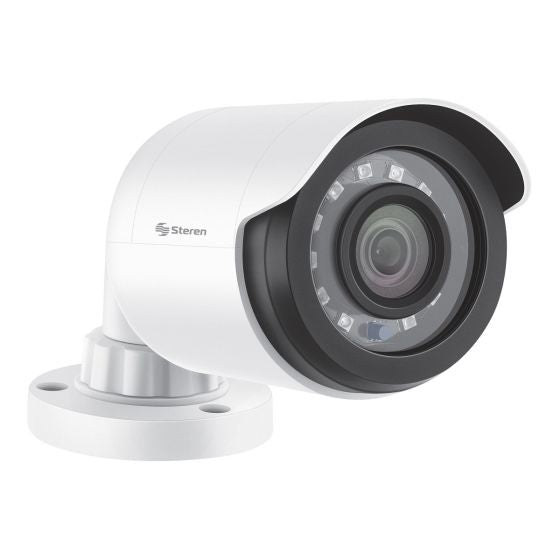 Cámara de Seguridad Steren CCTV Mini Bala Digital Tetrahíbrida FHD para Exterior