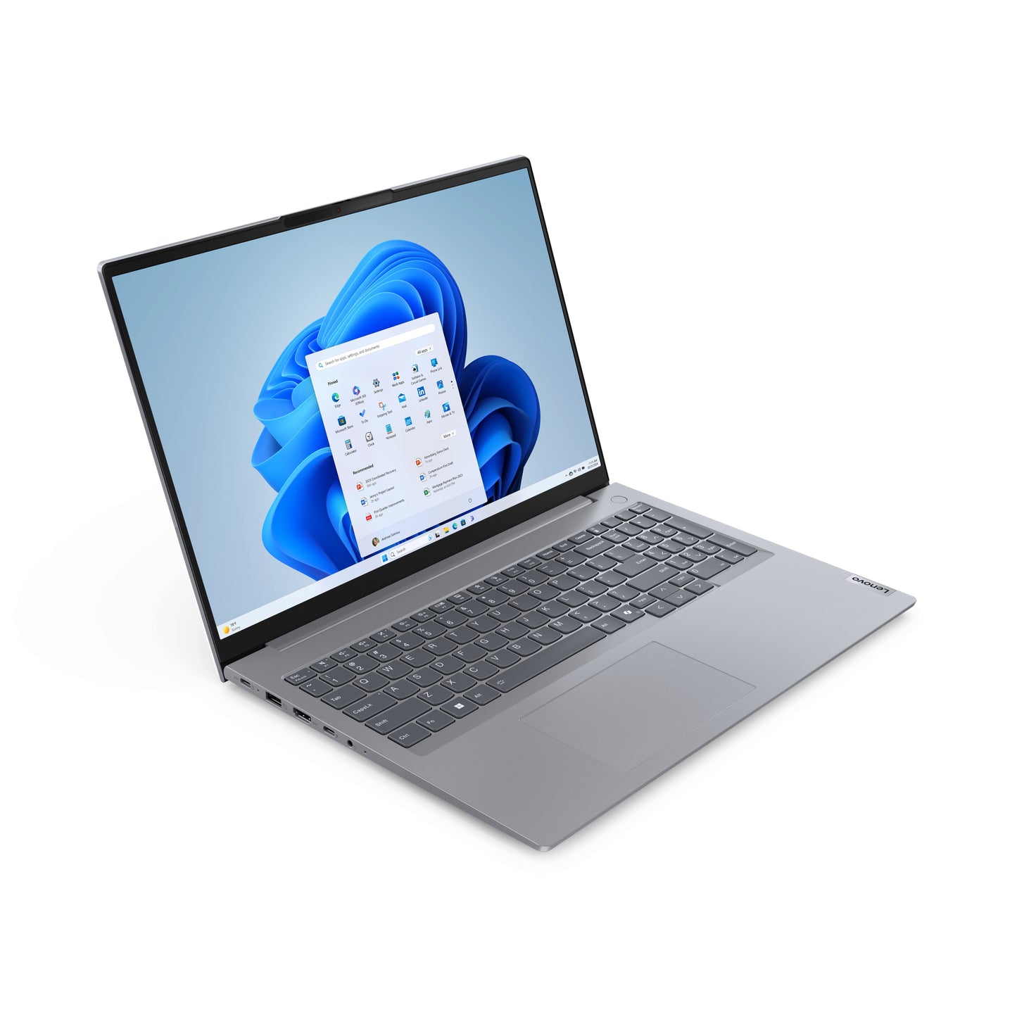 Laptop Lenovo ThinkBook 16 Gen 7 16" AMD Ryzen 7 W11P64 SPA 16GB 1x512GB SSD 1CourierCarryin Gris