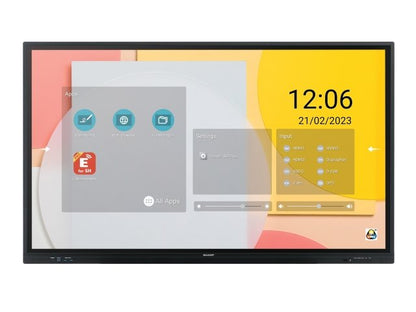 Sharp PN-LC652 monitor para videoconferencia 165.1 cm (65") LCD 3840 x 2160 Pixeles 4K Ultra HD