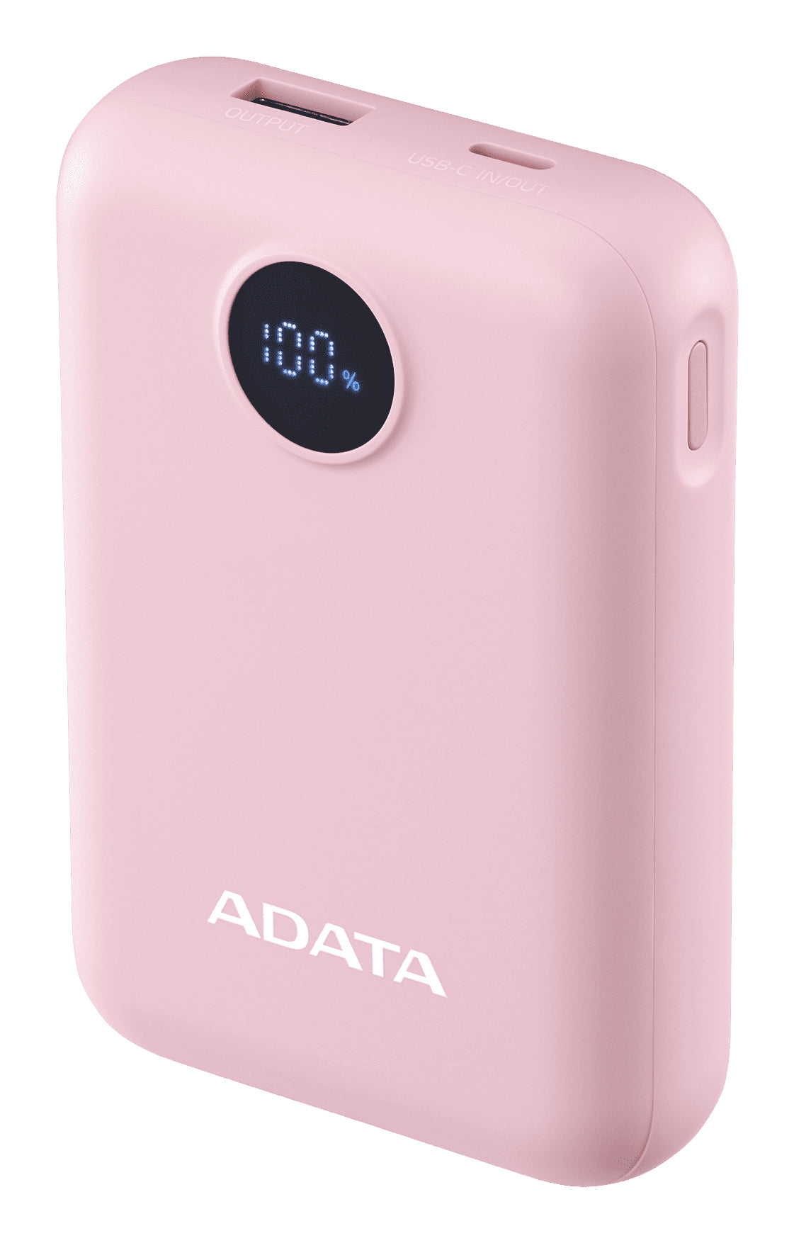 Power Bank Adata 10000mAh Digital PC10022 Rosa