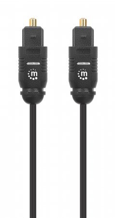 Manhattan 356077 cable InfiniBand y de fibra óptica 2 m Negro