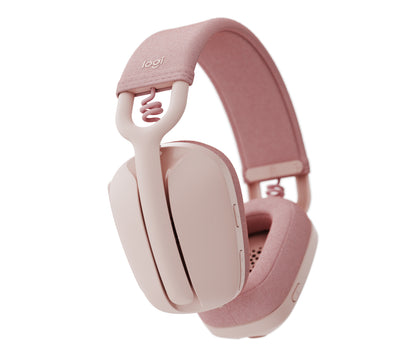 Diadema Logitech Zone Vibe 100 Inalámbrica Color Rosa