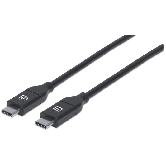 Cable Manhattan USB-C V2.0 C-C 100W 2.0M 480Mbps