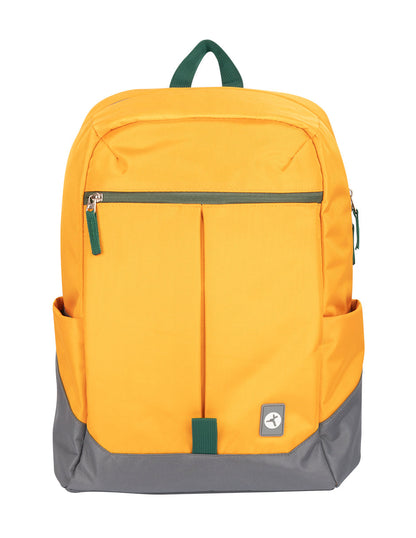 Mochila TechZone Rainbow Amarilla y Funcional con Diseño Vibrante Compartimientos Acolchados para Laptop y Tablet