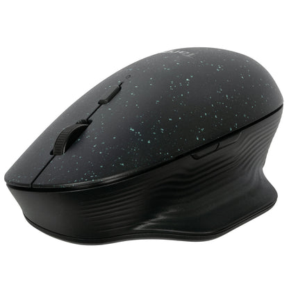 Mouse Targus ErgoFlip EcoSmart Ergonómico Ambidiestro 4000 DPI Inalámbrico Color Negro
