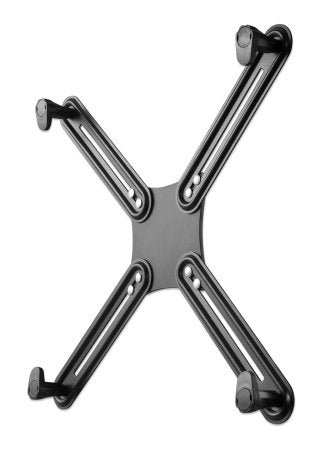 Manhattan 461870 soporte para pantalla plana 68.6 cm (27") Pared Negro