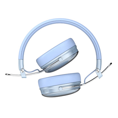 Audífonos Inalámbricos Acteck Over Ear Luxe Chic HP710 Elite Azul