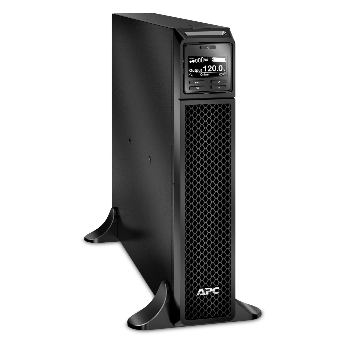APC SRT3000XLA sistema de alimentación ininterrumpida (UPS) Doble conversión (en línea) 3 kVA 2700 W 8 salidas AC