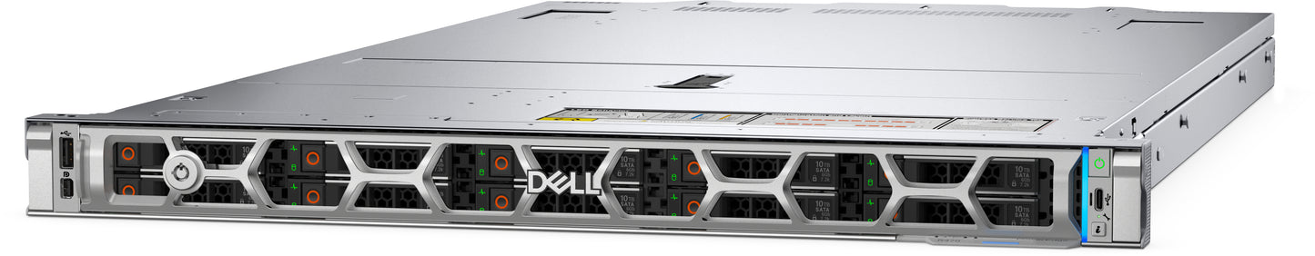 DELL PowerEdge R470 servidor 480 GB Bastidor (1U) Intel Xeon 6 6505P 2.2 GHz 32 GB DDR5-SDRAM 1100 W