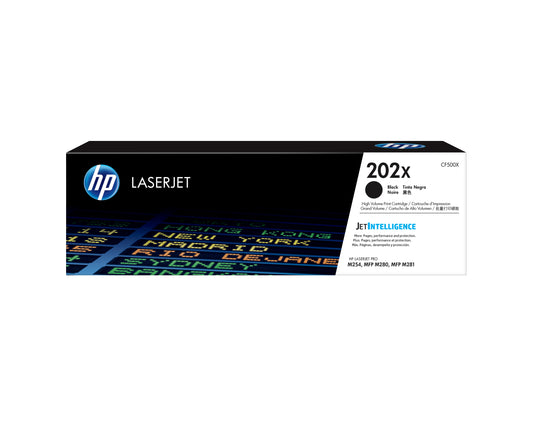Toner HP LaserJet 202X Negro