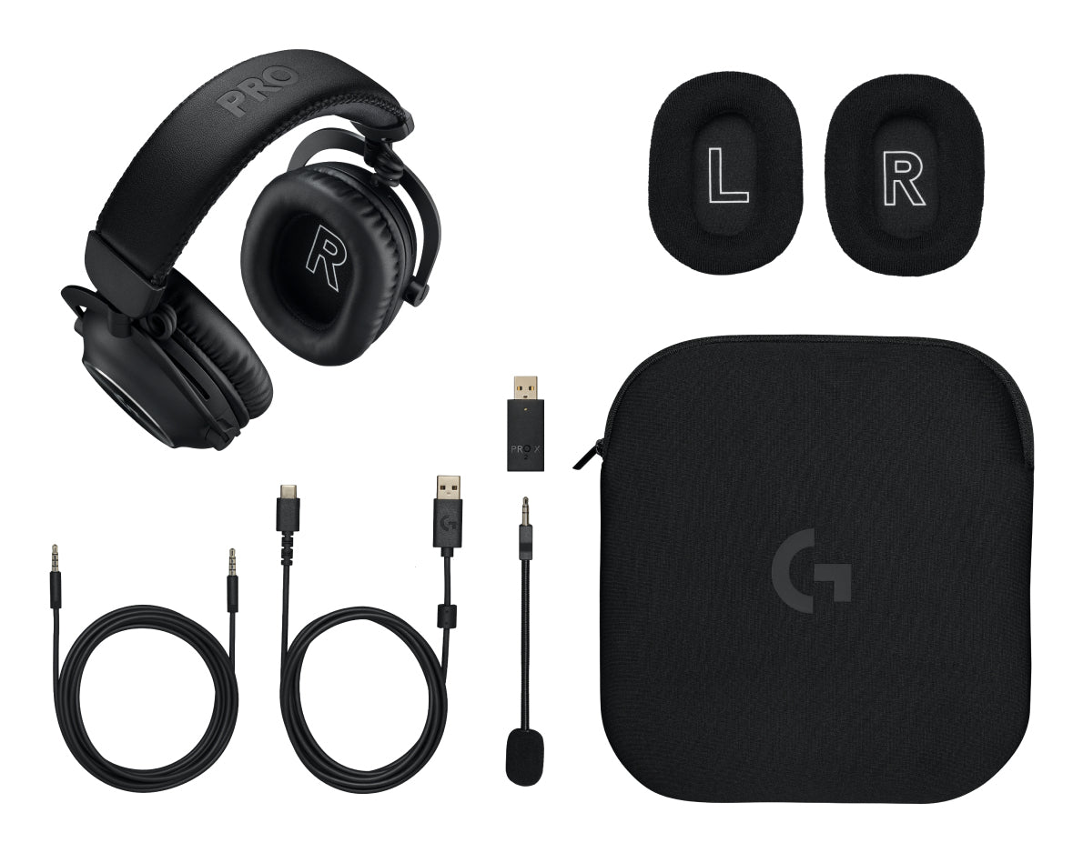 Logitech G 981-001262 audífono y auriculare Auriculares Inalámbrico Diadema Juego Bluetooth Negro