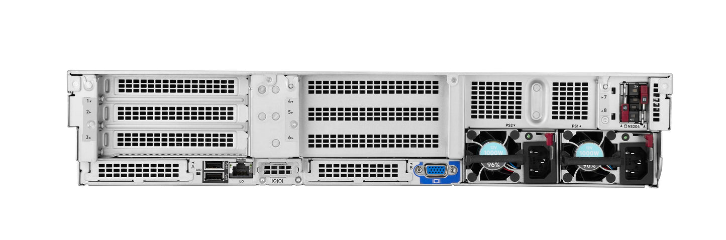 HPE ProLiant Compute DL380 Gen12 6520P 1P 4x32GB-R 8SFF NS204i-u v2 MR408i-o 2x1000W PS LA Server servidor Bastidor (2U) Intel® Xeon® 2.4 GHz 128 GB DDR5-SDRAM 1000 W