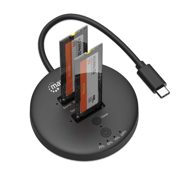 Manhattan 130752 duplicador de datos o soporte Duplicador de HDD/SSD 1 copias