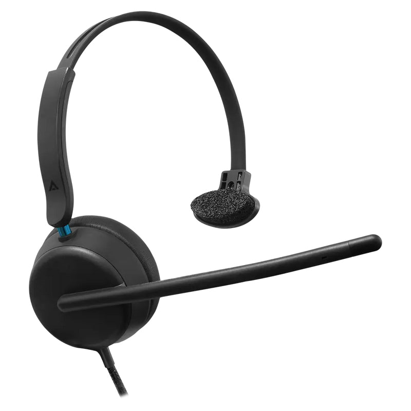 Auricular Monoaural Acteck Alambrico con Micrófono Active Pro HC545 Negro