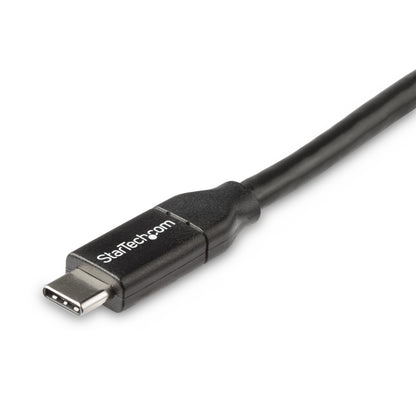 StarTech.com USB2C5C50CM cable USB 0.5 m 0.48 Gbit/s 100 W Negro