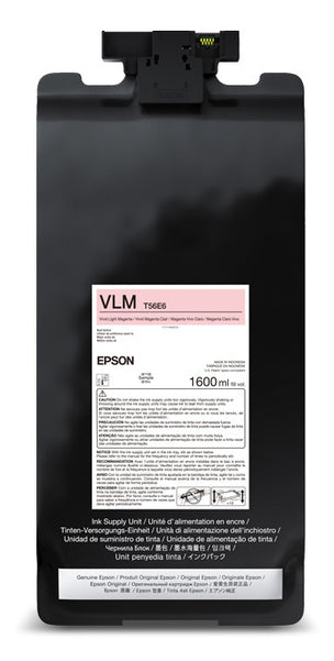 Tinta EPSON UltraChrome PRO12 de 1.6 litros en magenta claro intenso Epson T56E