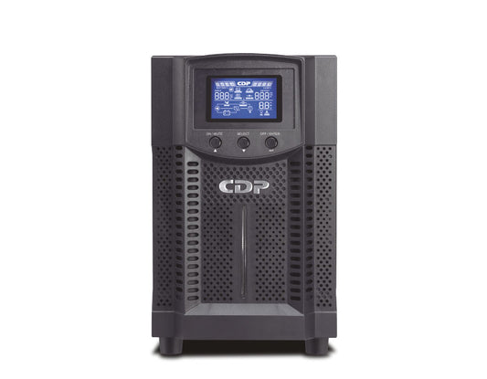 UPS CDP UPO11-2 Torre On-Line 2000VA/1800W Alimentación CA NEMA 5-20P 4 Contactos NEMA 5-15R o 5-20R Display LCD
