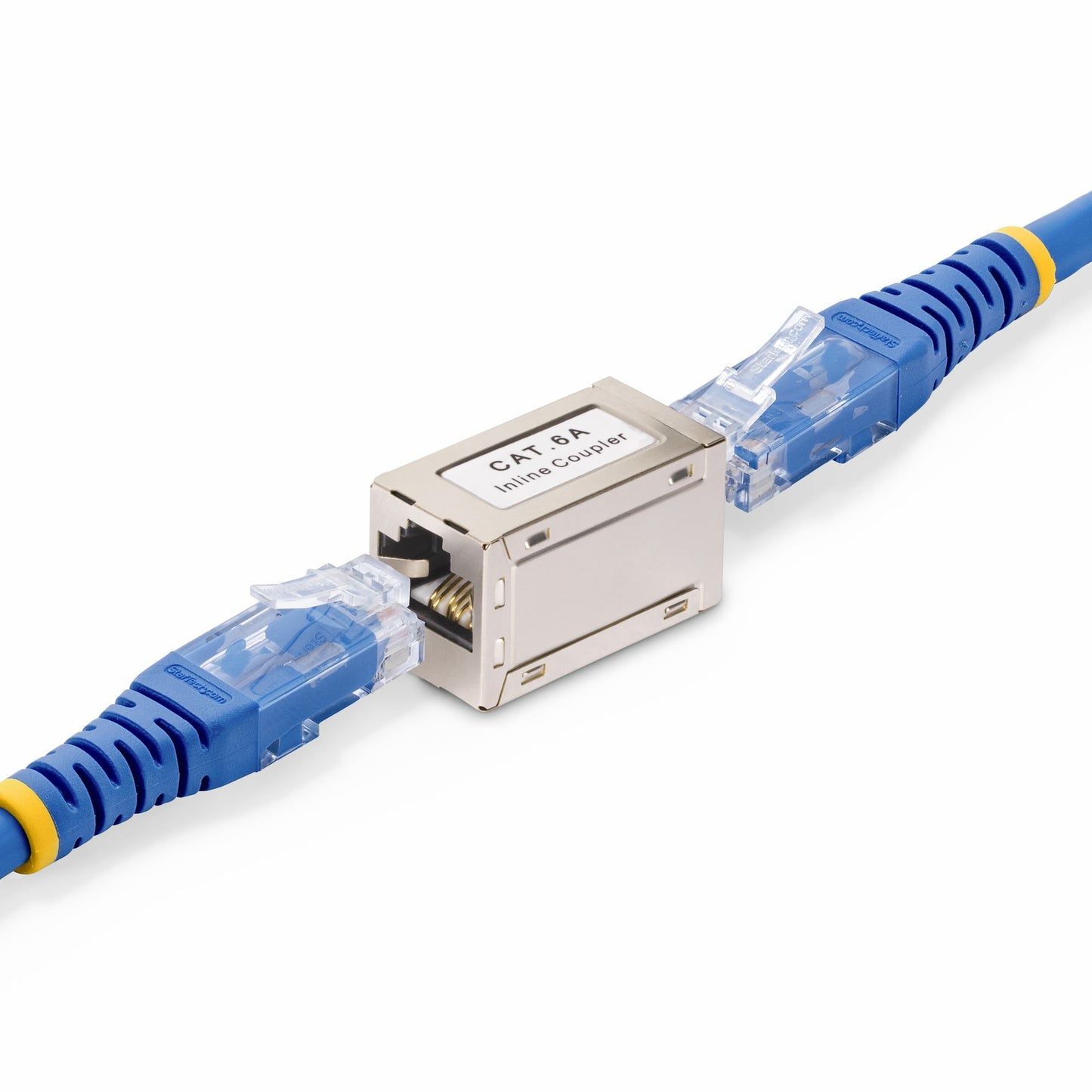 StarTech.com IN-CAT6A-COUPLER-S1 cambiadores de género de cables RJ-45 Plata