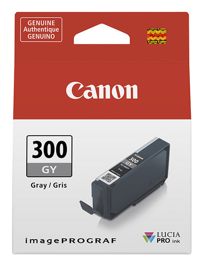 TINTA CANON PFI-300 GRIS GY PARA IMPRESORA PRO-300